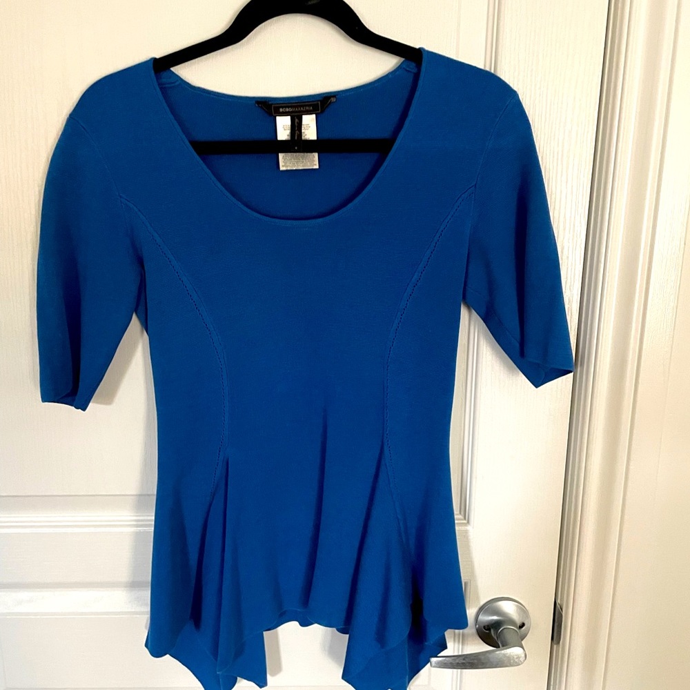 Tight fitted peplum top